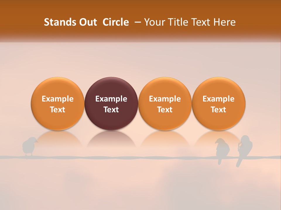 Woman Wave Family PowerPoint Template