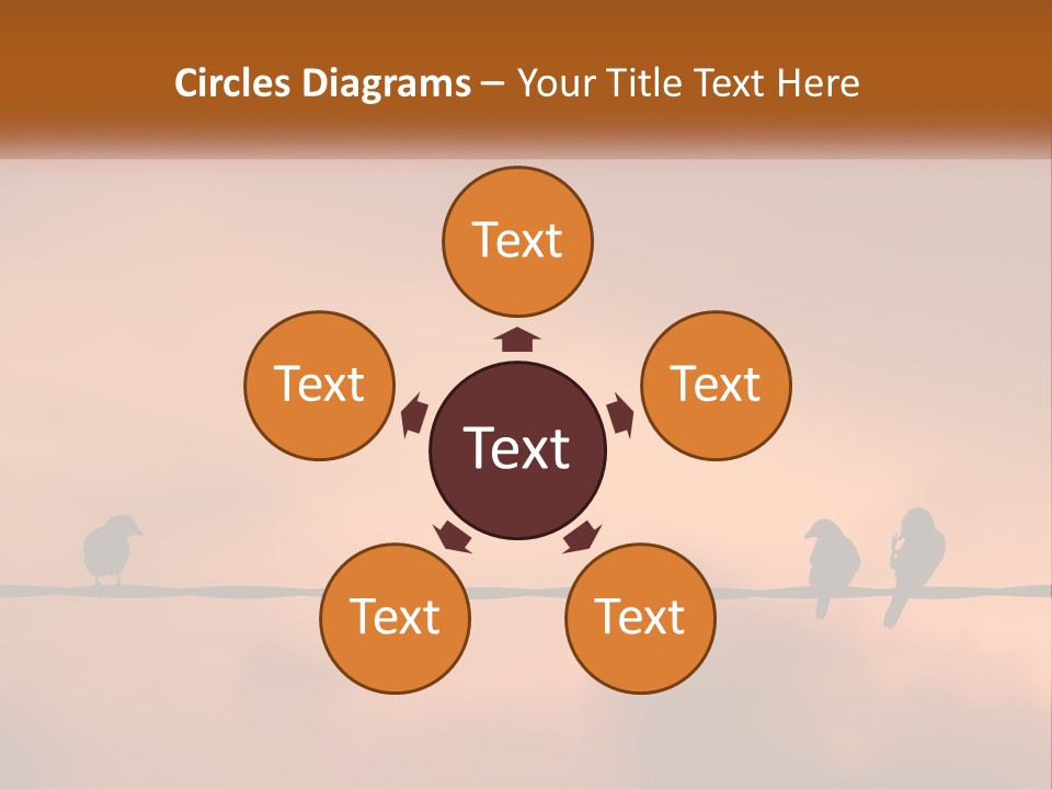 Woman Wave Family PowerPoint Template