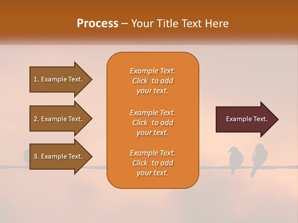 Woman Wave Family PowerPoint Template