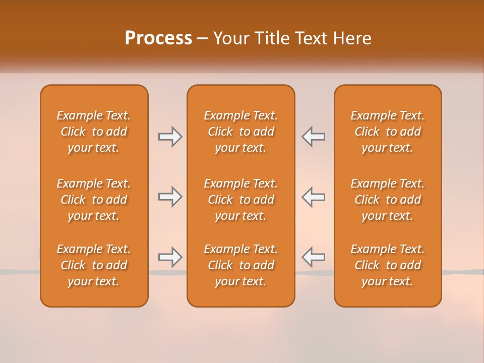 Woman Wave Family PowerPoint Template