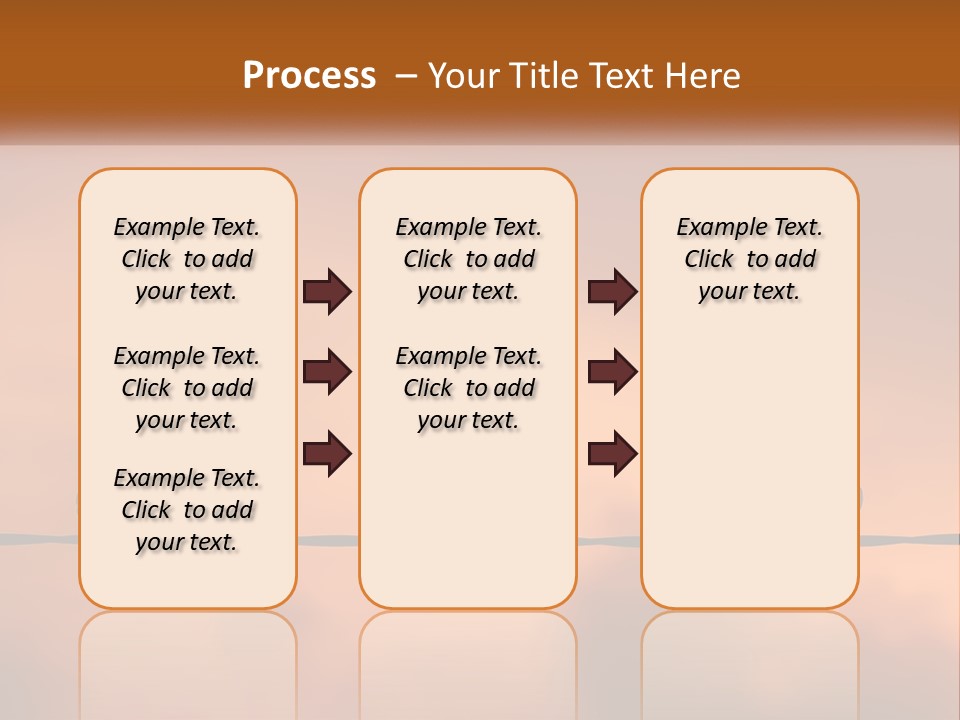 Woman Wave Family PowerPoint Template