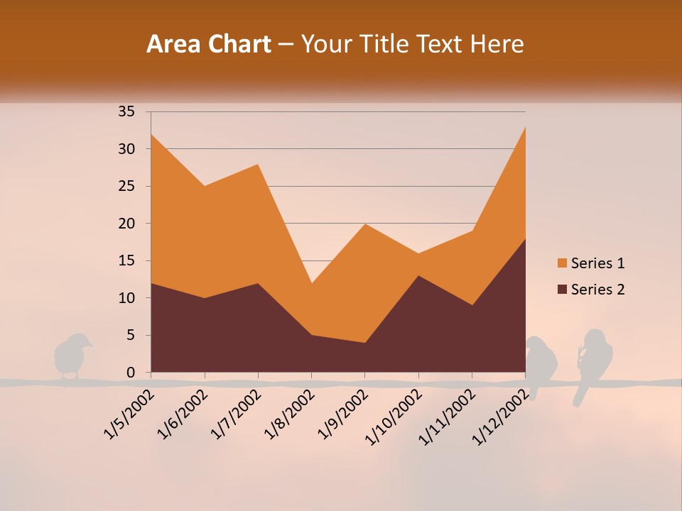 Woman Wave Family PowerPoint Template