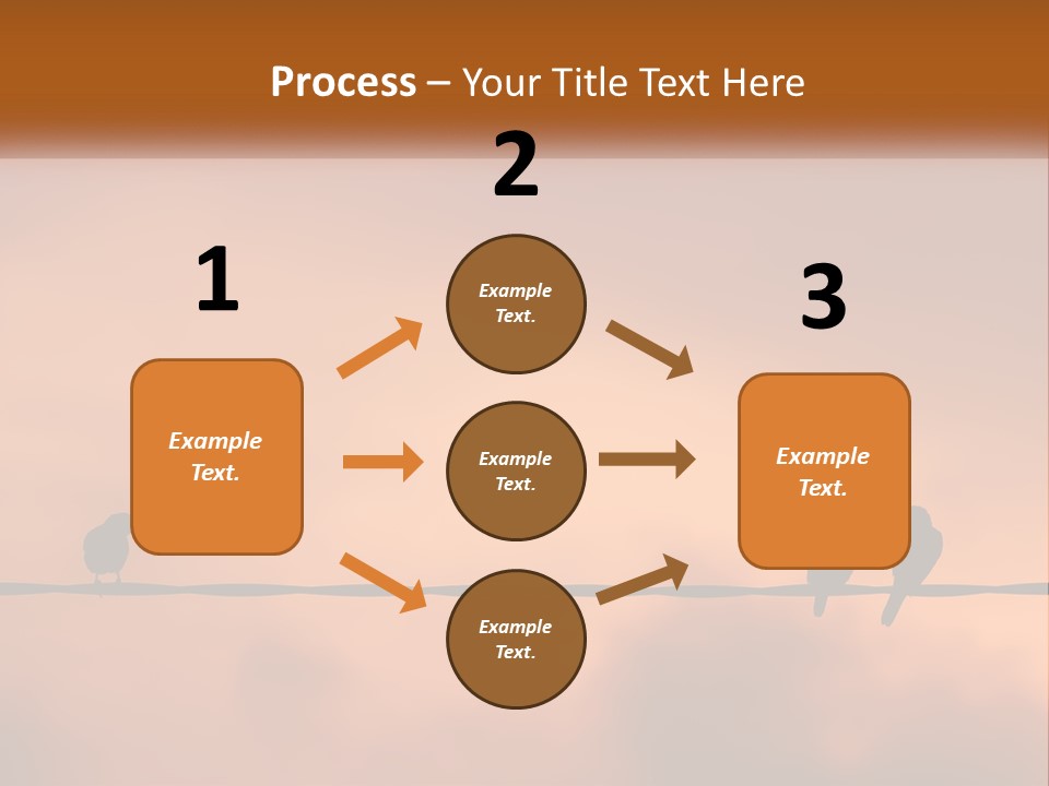 Woman Wave Family PowerPoint Template