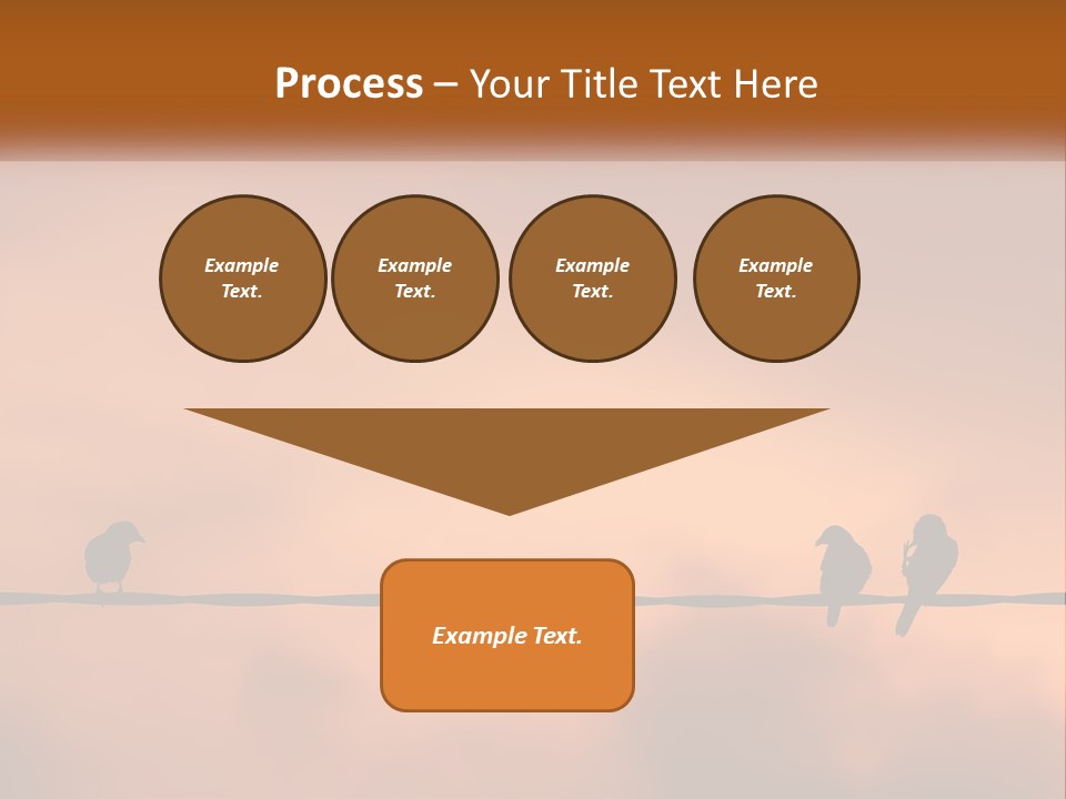 Woman Wave Family PowerPoint Template