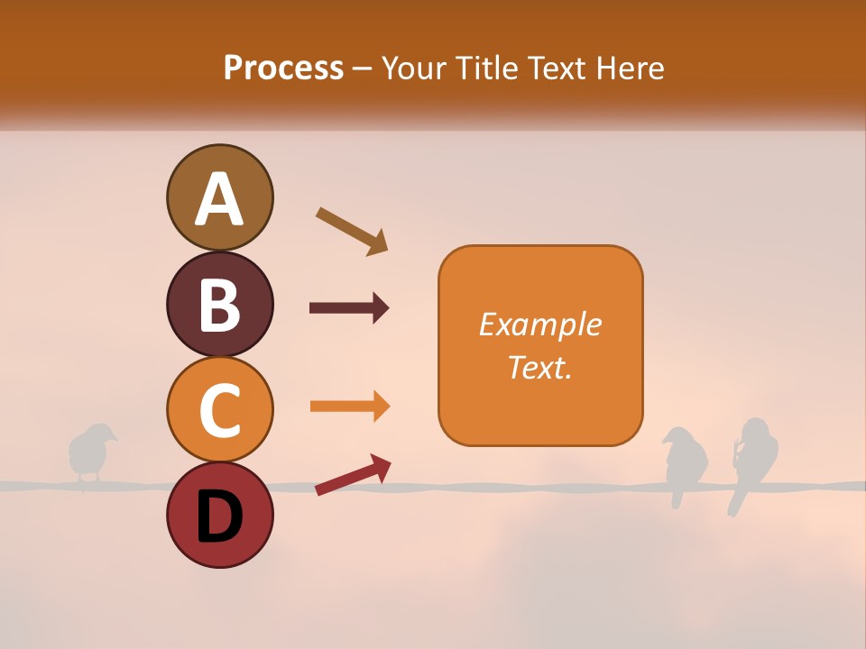 Woman Wave Family PowerPoint Template