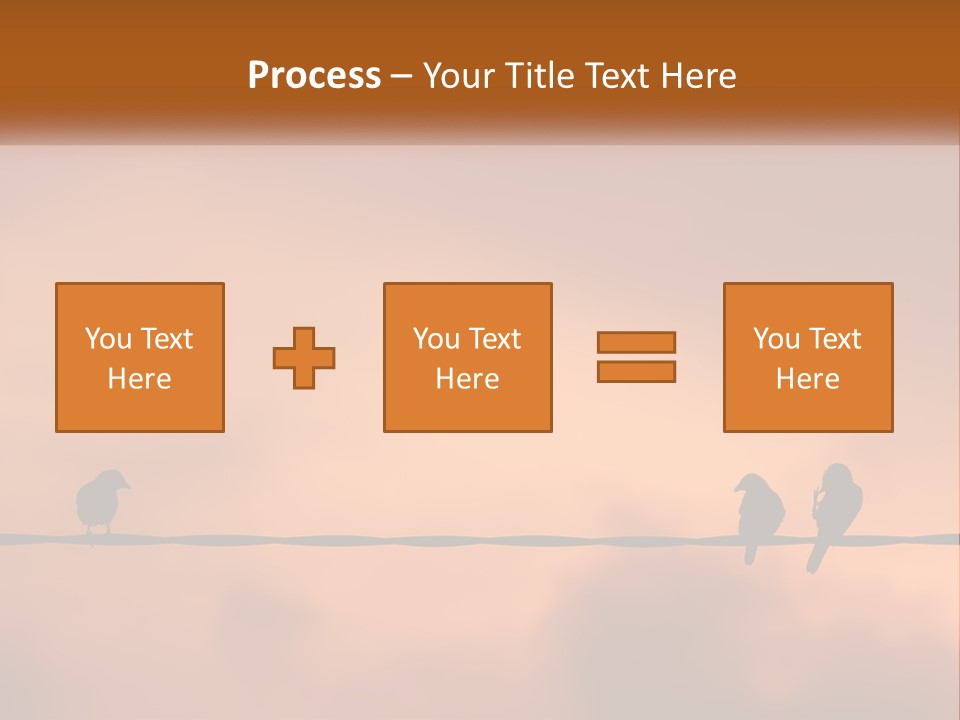 Woman Wave Family PowerPoint Template