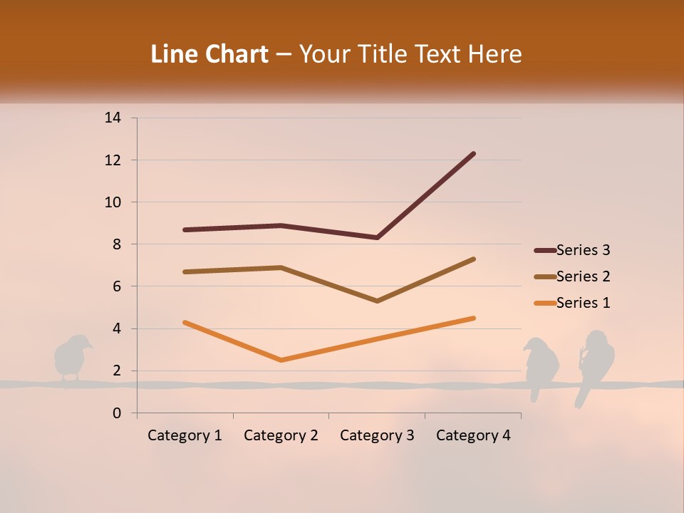 Woman Wave Family PowerPoint Template