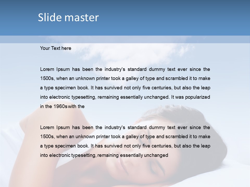 Retired Older Parent PowerPoint Template