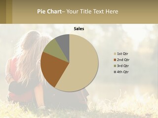 Mother White Lifestyle PowerPoint Template