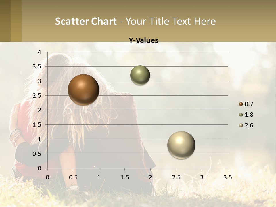Mother White Lifestyle PowerPoint Template
