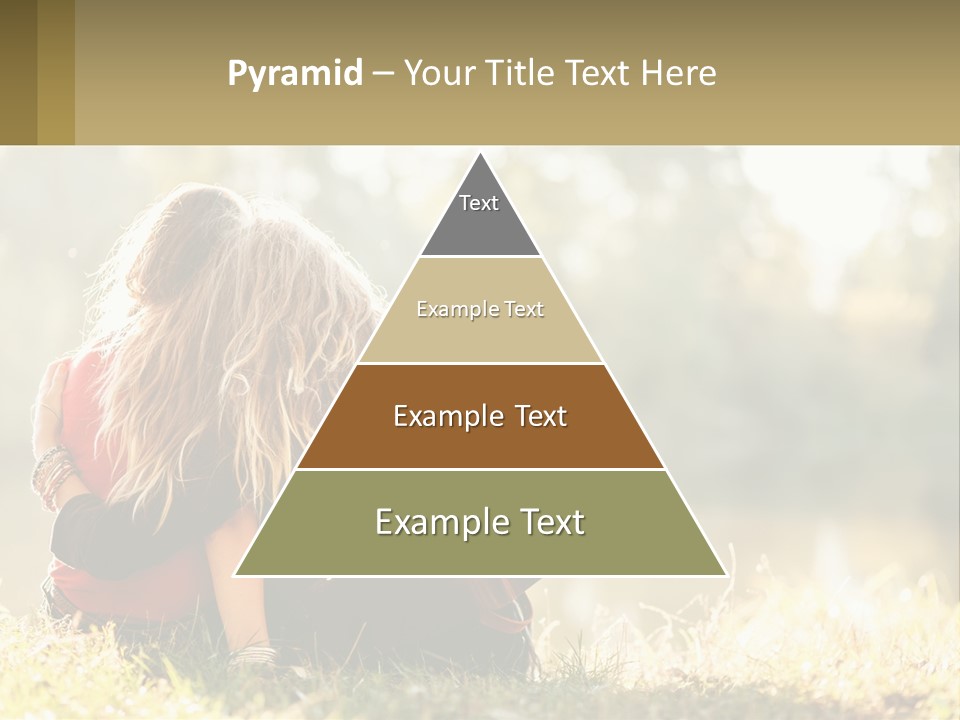 Mother White Lifestyle PowerPoint Template