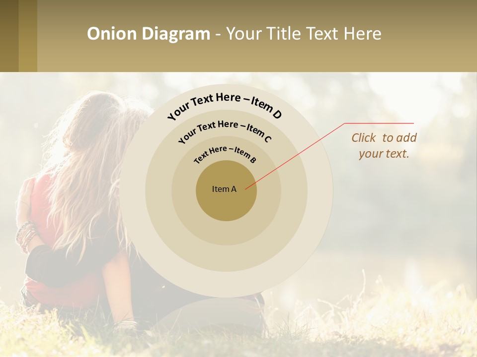 Mother White Lifestyle PowerPoint Template