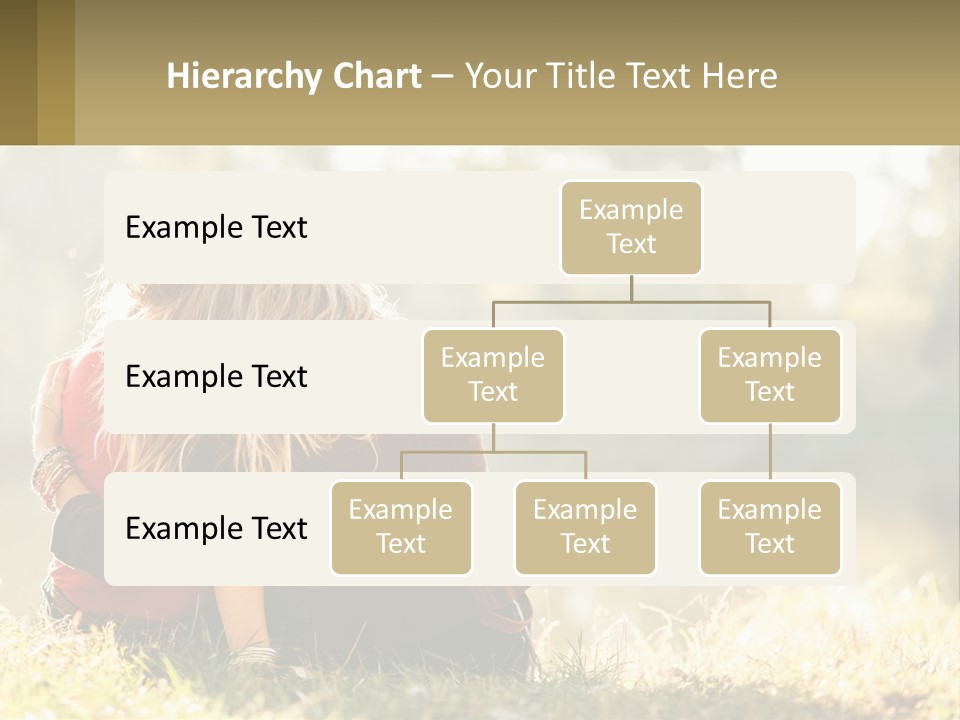 Mother White Lifestyle PowerPoint Template