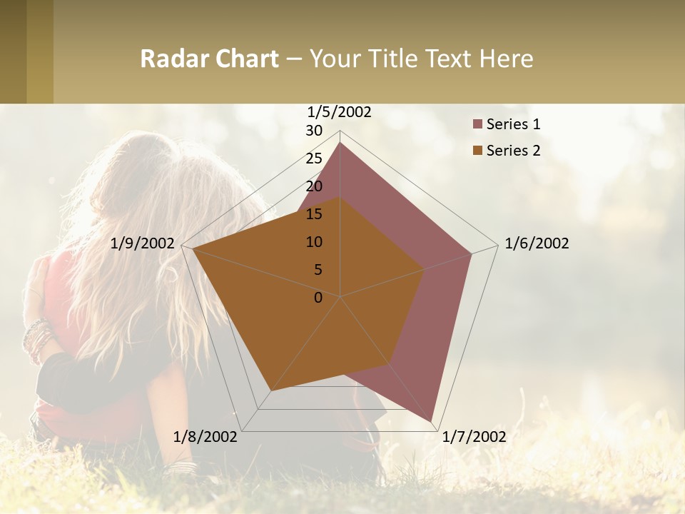 Mother White Lifestyle PowerPoint Template