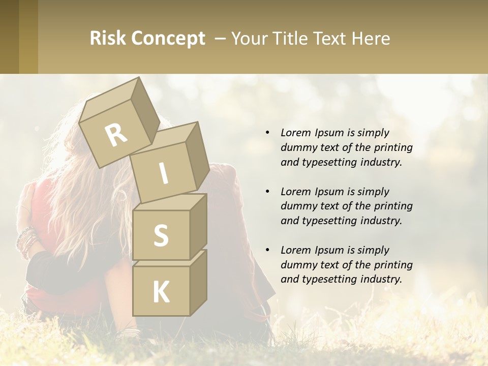 Mother White Lifestyle PowerPoint Template