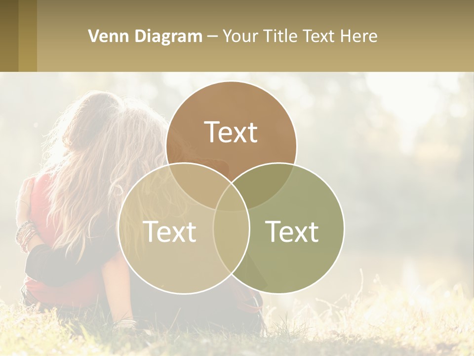 Mother White Lifestyle PowerPoint Template