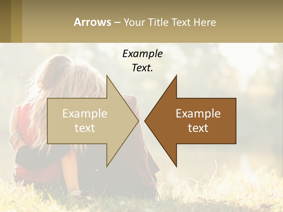 Mother White Lifestyle PowerPoint Template