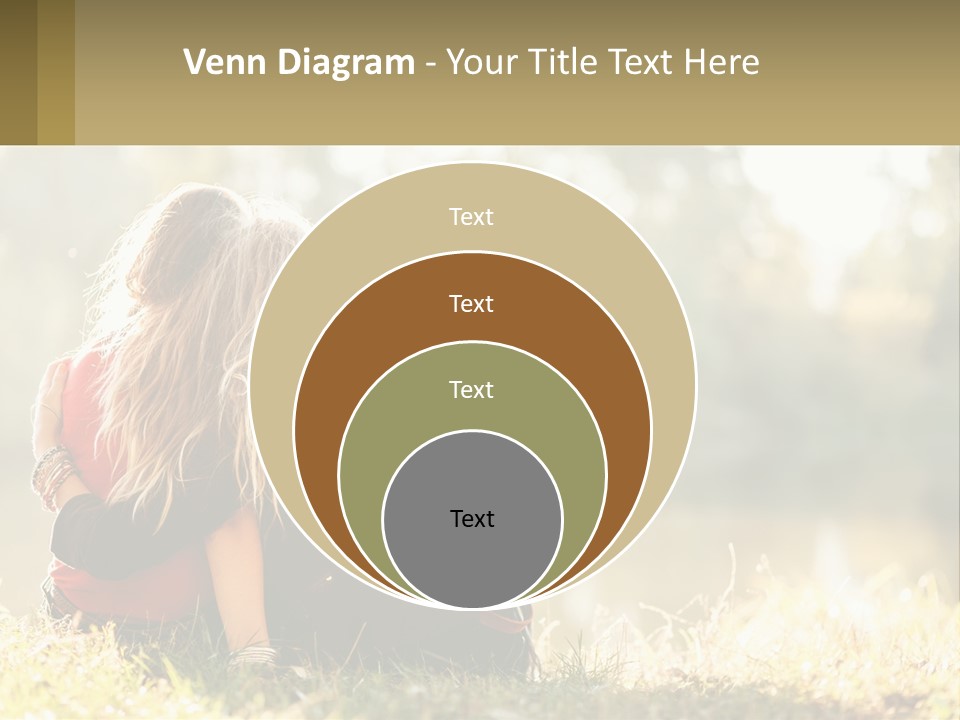 Mother White Lifestyle PowerPoint Template