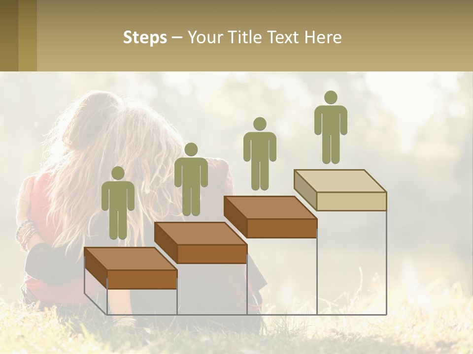 Mother White Lifestyle PowerPoint Template