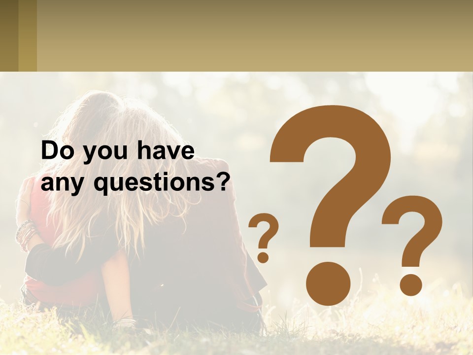 Mother White Lifestyle PowerPoint Template