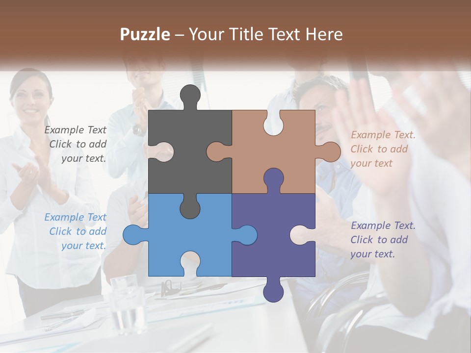 Lifestyle Sand Calm PowerPoint Template