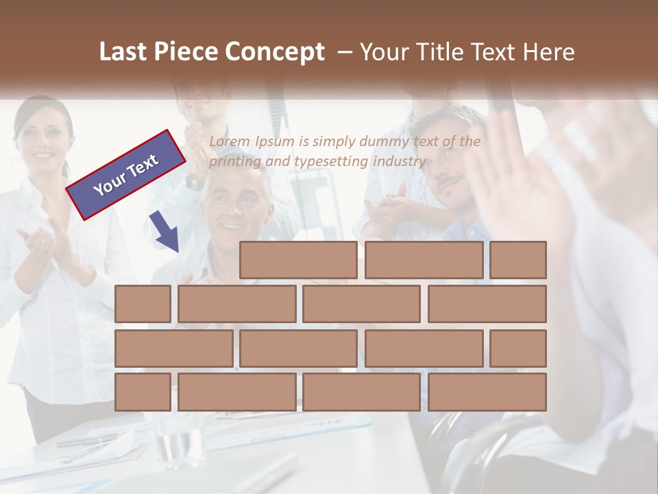 Lifestyle Sand Calm PowerPoint Template