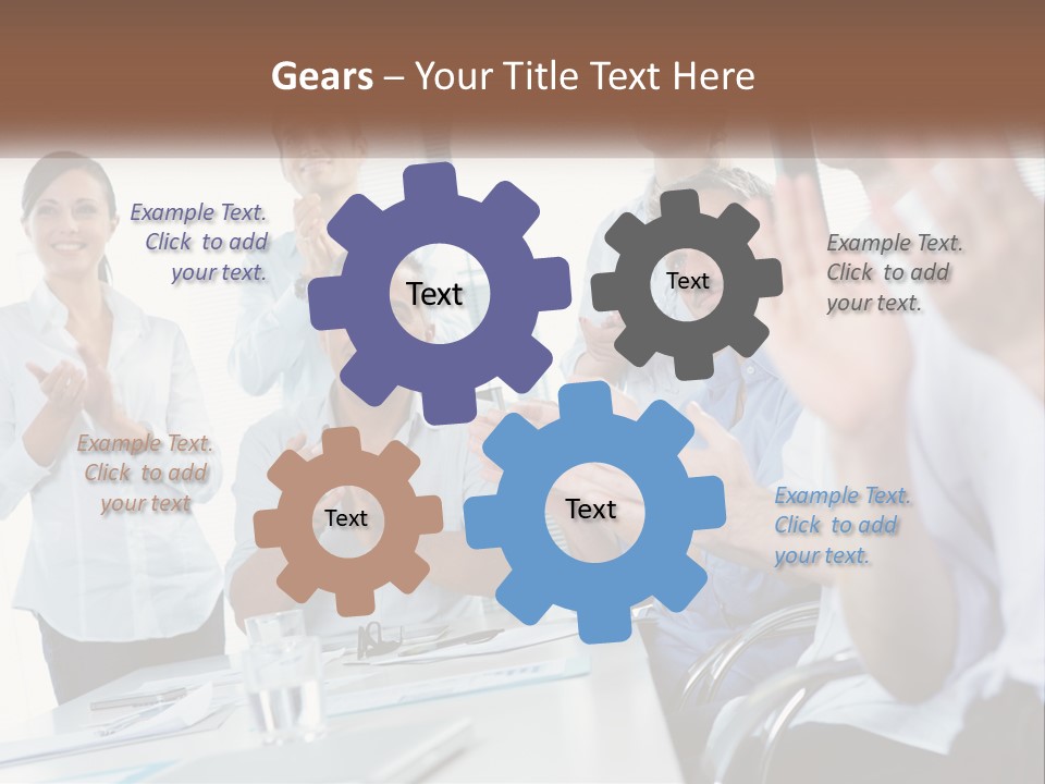 Lifestyle Sand Calm PowerPoint Template