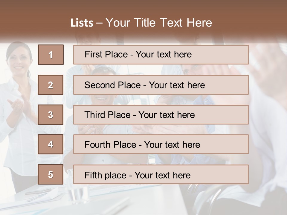 Lifestyle Sand Calm PowerPoint Template