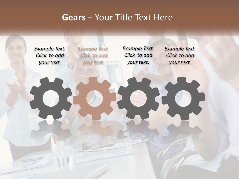 Lifestyle Sand Calm PowerPoint Template