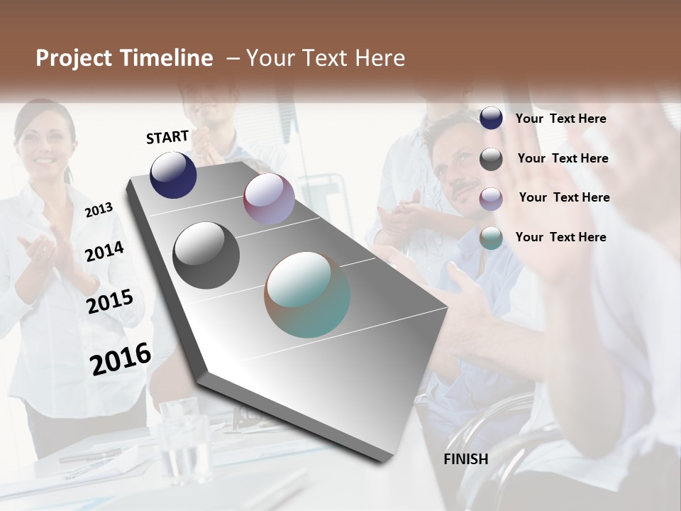 Lifestyle Sand Calm PowerPoint Template