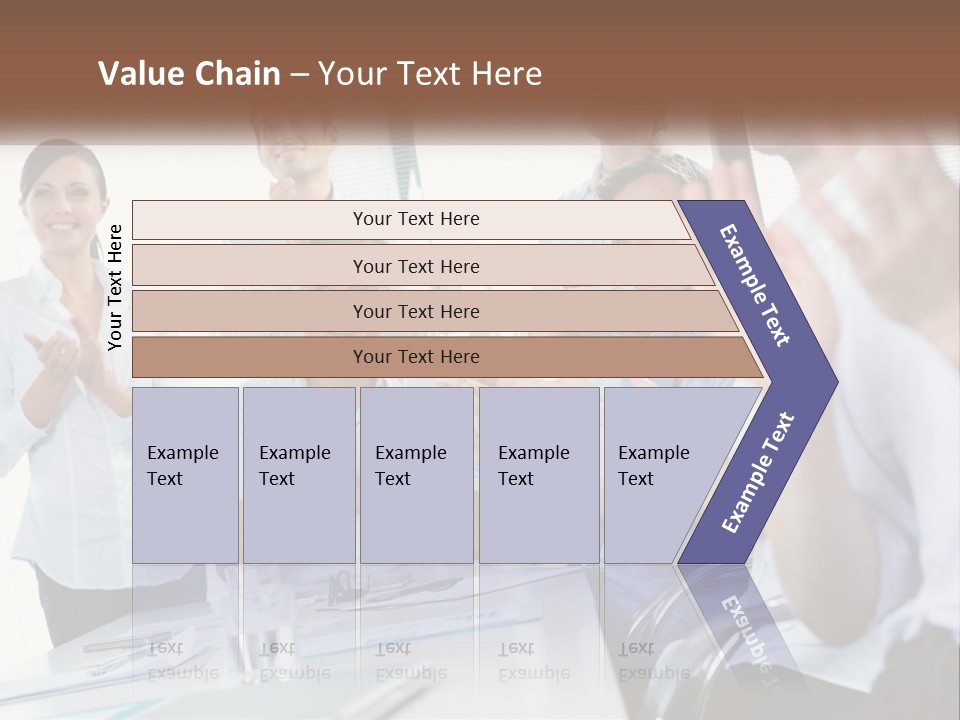 Lifestyle Sand Calm PowerPoint Template