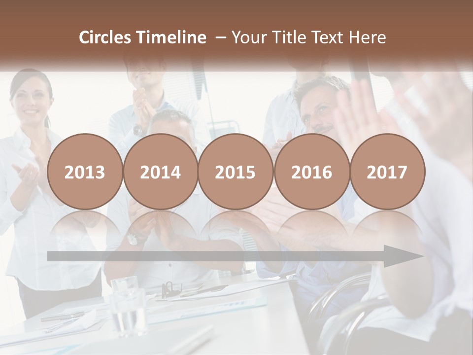 Lifestyle Sand Calm PowerPoint Template