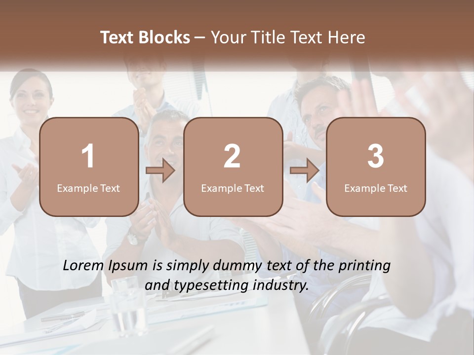 Lifestyle Sand Calm PowerPoint Template