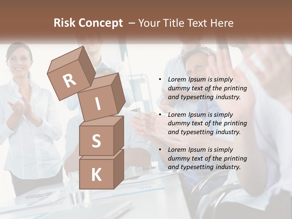 Lifestyle Sand Calm PowerPoint Template