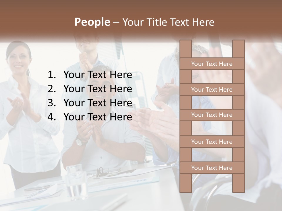 Lifestyle Sand Calm PowerPoint Template