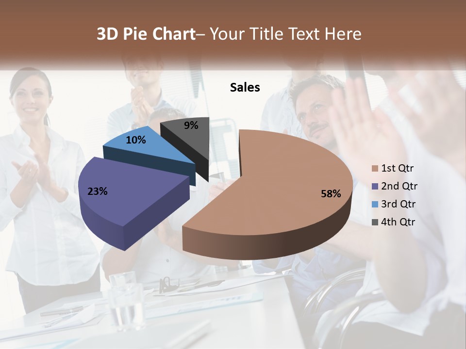Lifestyle Sand Calm PowerPoint Template