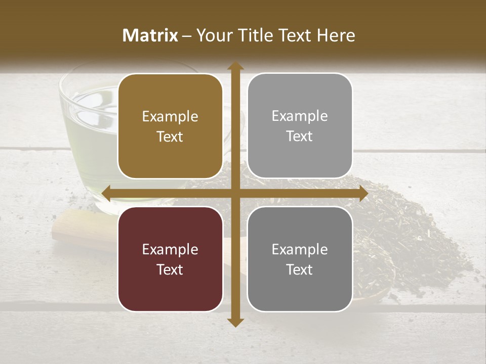 Caucasian Standing Woman PowerPoint Template