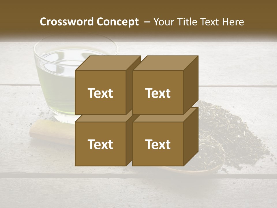 Caucasian Standing Woman PowerPoint Template