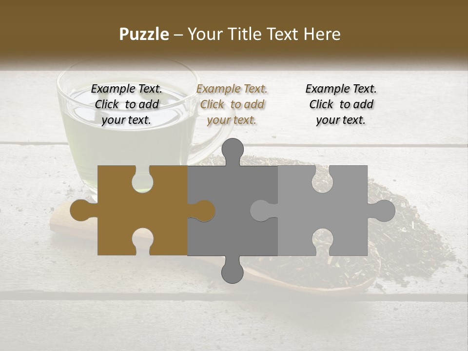 Caucasian Standing Woman PowerPoint Template