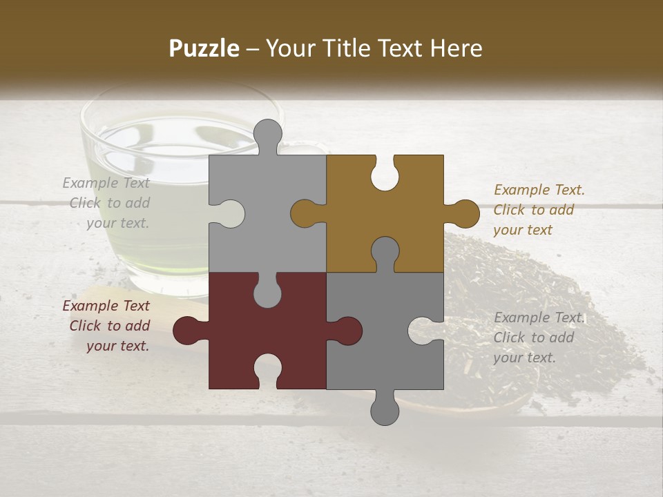 Caucasian Standing Woman PowerPoint Template