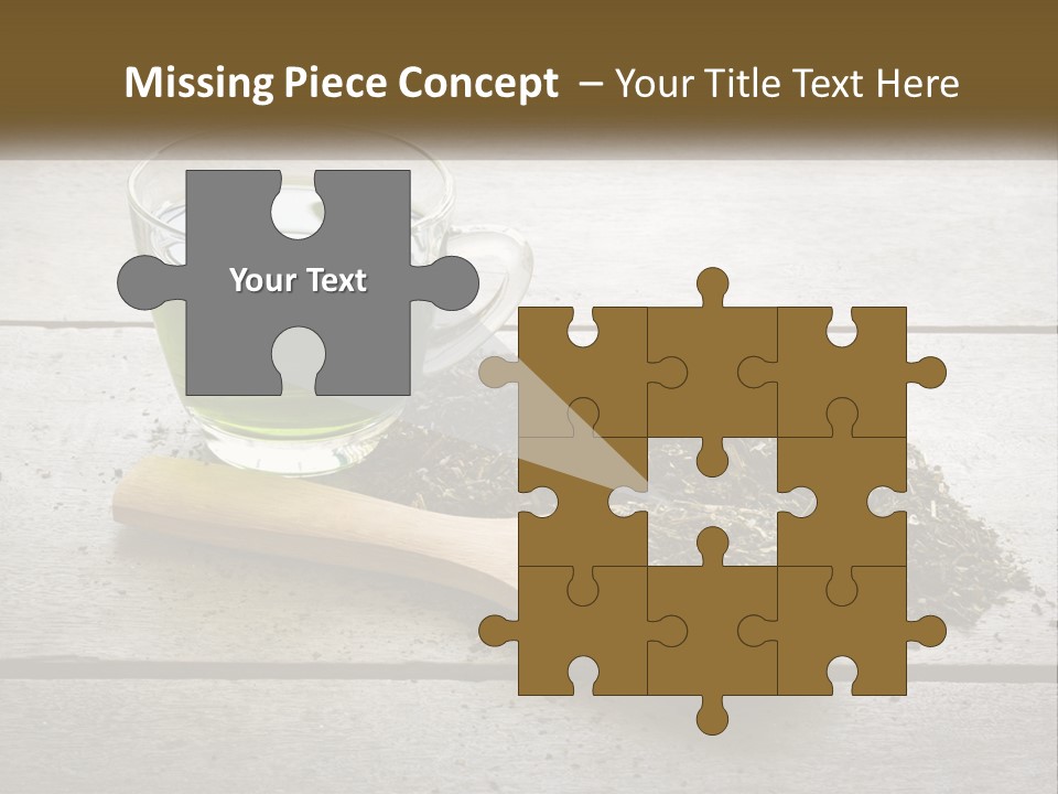 Caucasian Standing Woman PowerPoint Template