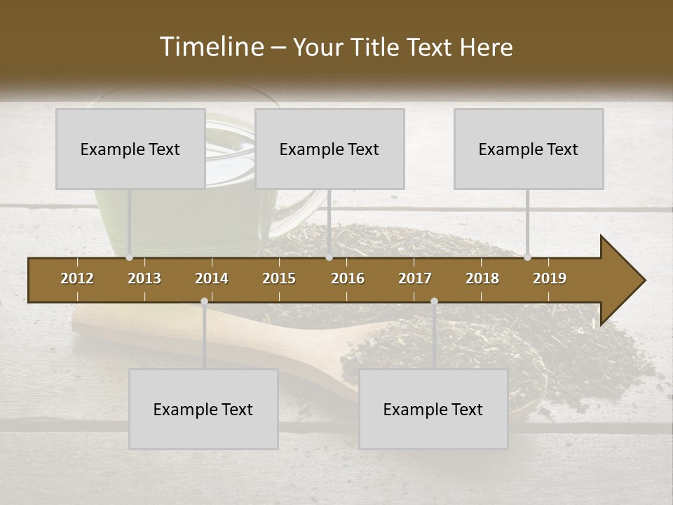 Caucasian Standing Woman PowerPoint Template