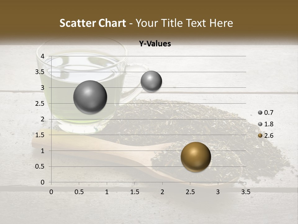 Caucasian Standing Woman PowerPoint Template
