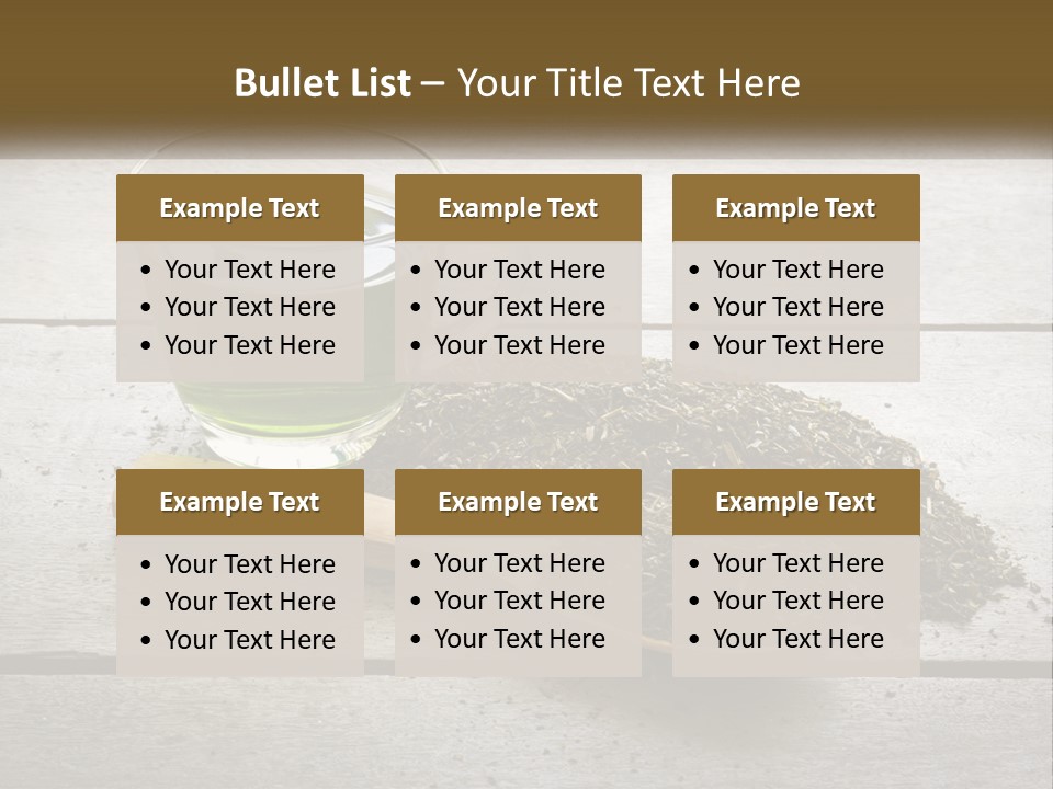 Caucasian Standing Woman PowerPoint Template