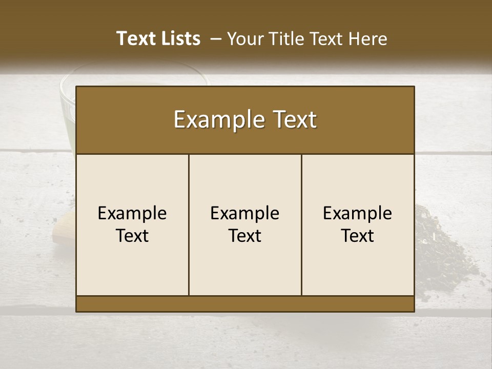 Caucasian Standing Woman PowerPoint Template