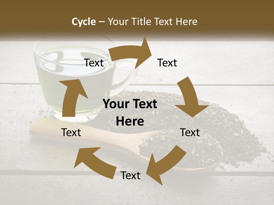 Caucasian Standing Woman PowerPoint Template