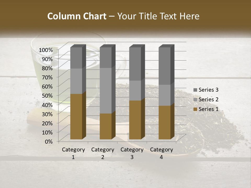 Caucasian Standing Woman PowerPoint Template