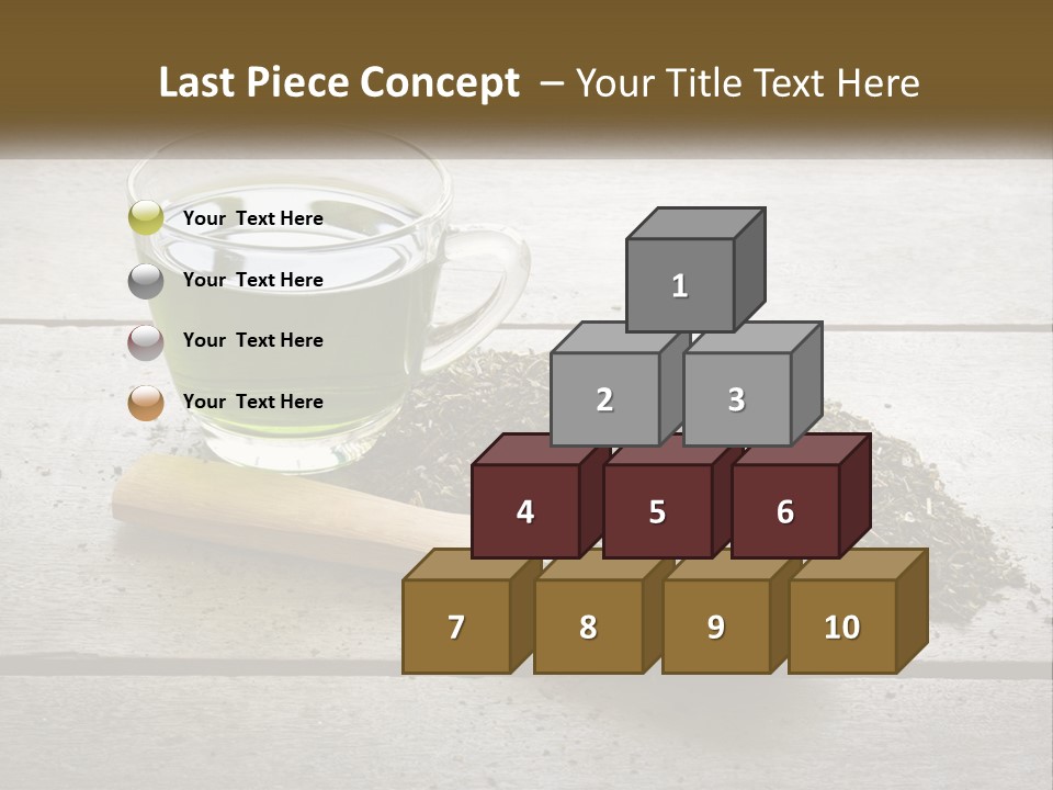 Caucasian Standing Woman PowerPoint Template