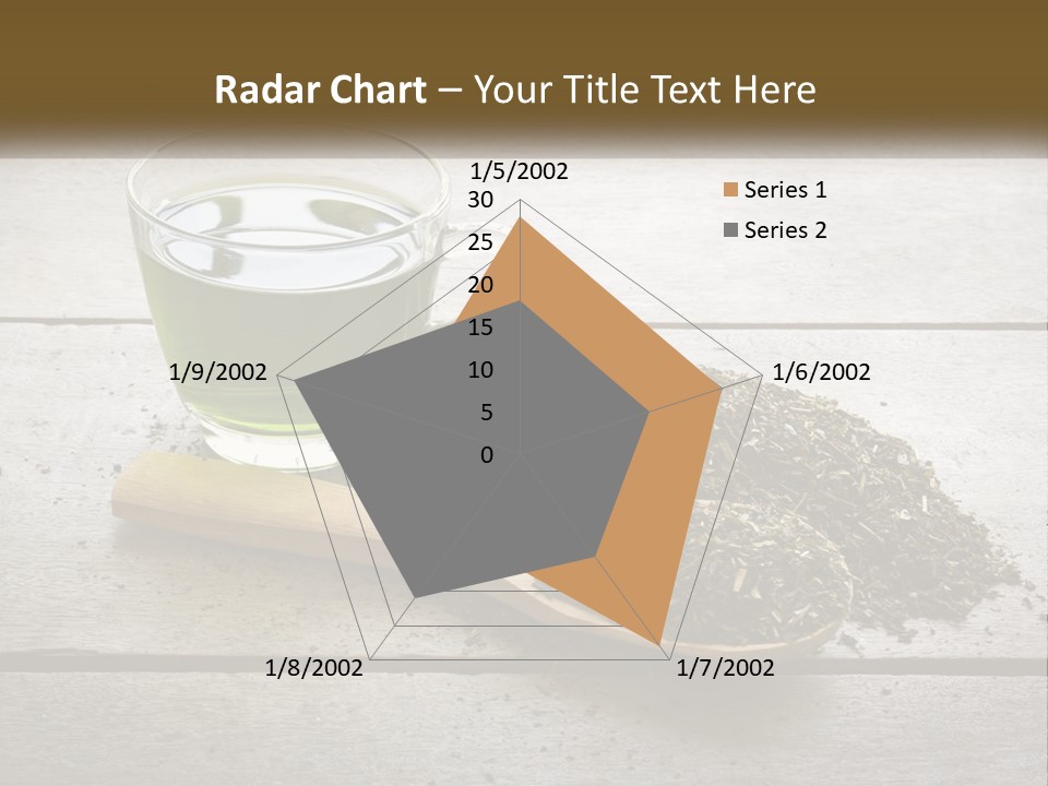 Caucasian Standing Woman PowerPoint Template