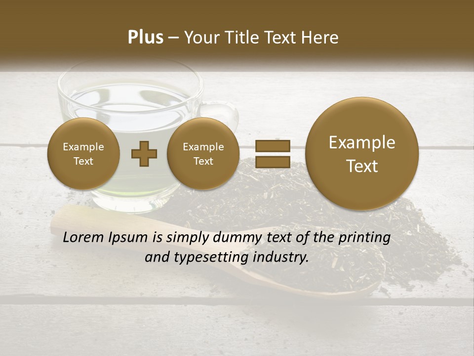 Caucasian Standing Woman PowerPoint Template